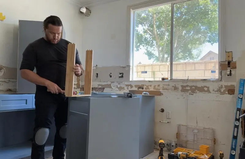 Kitchen cabinets project by Wix Solutions