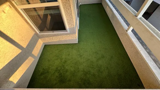 Small exterior courtyard