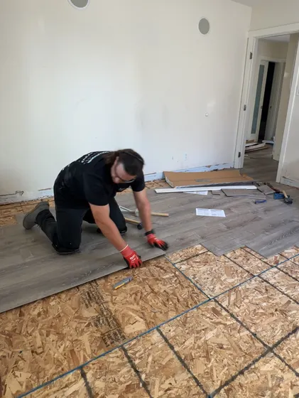 Measuring subfloor
