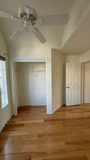 Finished interior hallway