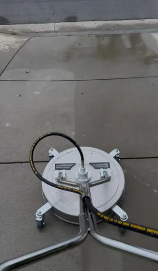 Pressure-washing surface cleaner