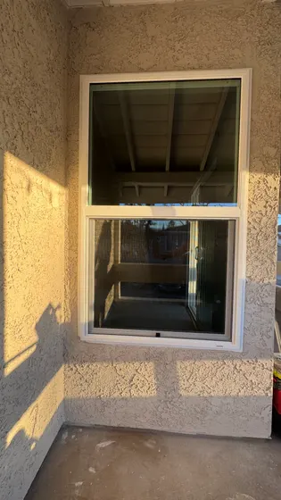 Exterior window trim work