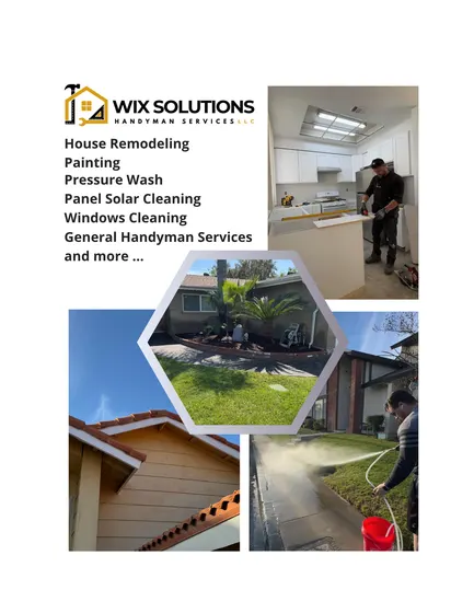 Wix services promotional collage