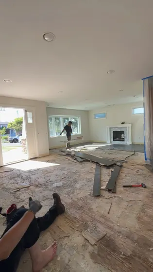 Interior renovation — video preview