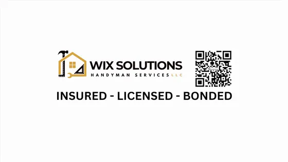 Insurance/license/bond marketing graphic; credentials unverified
